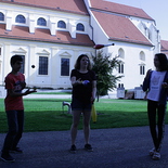 Jugendliche beim Spiel